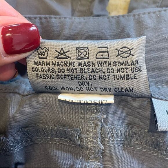 Kathmandu women’s hiking pants convertible shorts gray size 10 - Picture 8 of 10